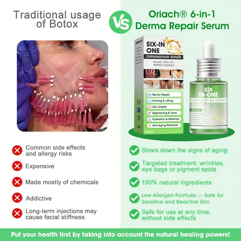 𝐎𝐫𝐢𝐚𝐜𝐡® 𝐀𝟏𝟎+ 𝟔-𝐢𝐧-𝟏 𝐃𝐞𝐫𝐦𝐚𝐑𝐞𝐩𝐚𝐢𝐫 𝐒𝐞𝐫𝐮𝐦 🇮🇪 𝐇𝐒𝐄 & 𝐄𝐔-𝐆𝐌𝐏 𝐂𝐞𝐫𝐭𝐢𝐟𝐢𝐞𝐝 – 𝐅𝐢𝐫𝐦𝐬 𝐥𝐨𝐨𝐬𝐞 𝐬𝐤𝐢𝐧, 𝐫𝐞𝐝𝐮𝐜𝐞𝐬 𝐛𝐫𝐮𝐢𝐬𝐢𝐧𝐠 𝐚𝐧𝐝 𝐚𝐠𝐞-𝐫𝐞𝐥𝐚𝐭𝐞𝐝 𝐬𝐤𝐢𝐧 𝐝𝐢𝐬𝐜𝐨𝐥𝐨𝐮𝐫𝐚𝐭𝐢𝐨𝐧, 𝐚𝐧𝐝 𝐭𝐫𝐞𝐚𝐭𝐬 𝐤𝐞𝐫𝐚𝐭𝐢𝐧 𝐛𝐮𝐢𝐥𝐝𝐮𝐩, 𝐬𝐞𝐛𝐨𝐫𝐫𝐡𝐨𝐞𝐢𝐜 𝐝𝐞𝐫𝐦𝐚𝐭𝐢𝐭𝐢𝐬, 𝐚𝐧𝐝 𝐟𝐨𝐥𝐥𝐢𝐜𝐮𝐥𝐚𝐫 𝐤𝐞𝐫𝐚𝐭𝐨𝐬𝐢𝐬.