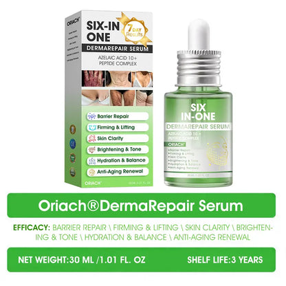 𝐎𝐫𝐢𝐚𝐜𝐡® 𝐀𝟏𝟎+ 𝟔-𝐢𝐧-𝟏 𝐃𝐞𝐫𝐦𝐚𝐑𝐞𝐩𝐚𝐢𝐫 𝐒𝐞𝐫𝐮𝐦 🇮🇪 𝐇𝐒𝐄 & 𝐄𝐔-𝐆𝐌𝐏 𝐂𝐞𝐫𝐭𝐢𝐟𝐢𝐞𝐝 – 𝐅𝐢𝐫𝐦𝐬 𝐥𝐨𝐨𝐬𝐞 𝐬𝐤𝐢𝐧, 𝐫𝐞𝐝𝐮𝐜𝐞𝐬 𝐛𝐫𝐮𝐢𝐬𝐢𝐧𝐠 𝐚𝐧𝐝 𝐚𝐠𝐞-𝐫𝐞𝐥𝐚𝐭𝐞𝐝 𝐬𝐤𝐢𝐧 𝐝𝐢𝐬𝐜𝐨𝐥𝐨𝐮𝐫𝐚𝐭𝐢𝐨𝐧, 𝐚𝐧𝐝 𝐭𝐫𝐞𝐚𝐭𝐬 𝐤𝐞𝐫𝐚𝐭𝐢𝐧 𝐛𝐮𝐢𝐥𝐝𝐮𝐩, 𝐬𝐞𝐛𝐨𝐫𝐫𝐡𝐨𝐞𝐢𝐜 𝐝𝐞𝐫𝐦𝐚𝐭𝐢𝐭𝐢𝐬, 𝐚𝐧𝐝 𝐟𝐨𝐥𝐥𝐢𝐜𝐮𝐥𝐚𝐫 𝐤𝐞𝐫𝐚𝐭𝐨𝐬𝐢𝐬.