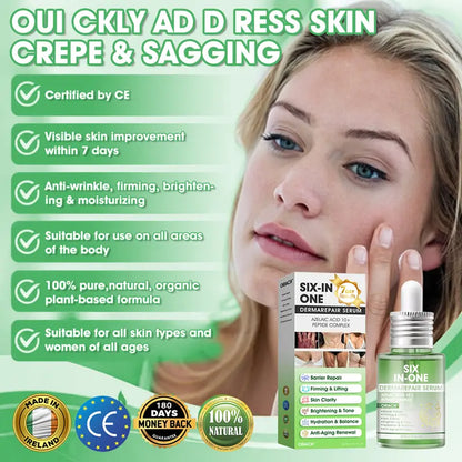 𝐎𝐫𝐢𝐚𝐜𝐡® 𝐀𝟏𝟎+ 𝟔-𝐢𝐧-𝟏 𝐃𝐞𝐫𝐦𝐚𝐑𝐞𝐩𝐚𝐢𝐫 𝐒𝐞𝐫𝐮𝐦 🇮🇪 𝐇𝐒𝐄 & 𝐄𝐔-𝐆𝐌𝐏 𝐂𝐞𝐫𝐭𝐢𝐟𝐢𝐞𝐝 – 𝐅𝐢𝐫𝐦𝐬 𝐥𝐨𝐨𝐬𝐞 𝐬𝐤𝐢𝐧, 𝐫𝐞𝐝𝐮𝐜𝐞𝐬 𝐛𝐫𝐮𝐢𝐬𝐢𝐧𝐠 𝐚𝐧𝐝 𝐚𝐠𝐞-𝐫𝐞𝐥𝐚𝐭𝐞𝐝 𝐬𝐤𝐢𝐧 𝐝𝐢𝐬𝐜𝐨𝐥𝐨𝐮𝐫𝐚𝐭𝐢𝐨𝐧, 𝐚𝐧𝐝 𝐭𝐫𝐞𝐚𝐭𝐬 𝐤𝐞𝐫𝐚𝐭𝐢𝐧 𝐛𝐮𝐢𝐥𝐝𝐮𝐩, 𝐬𝐞𝐛𝐨𝐫𝐫𝐡𝐨𝐞𝐢𝐜 𝐝𝐞𝐫𝐦𝐚𝐭𝐢𝐭𝐢𝐬, 𝐚𝐧𝐝 𝐟𝐨𝐥𝐥𝐢𝐜𝐮𝐥𝐚𝐫 𝐤𝐞𝐫𝐚𝐭𝐨𝐬𝐢𝐬.